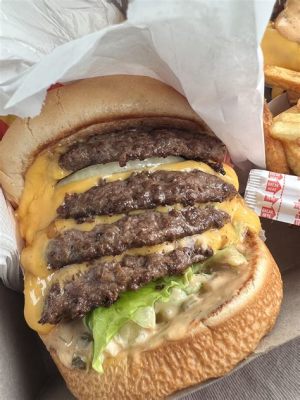 How Much Protein is in a 4x4 at In-N-Out, and Why Does It Taste Like a Dream?